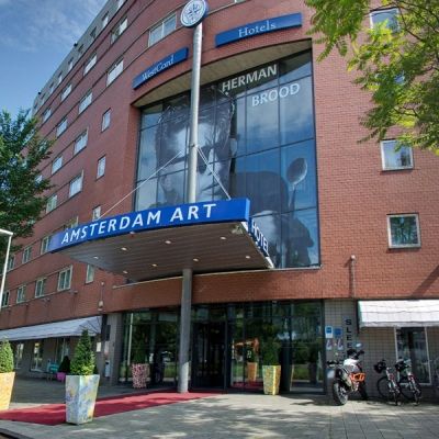 360º foto buitenzijde Art Hotel Amsterdam