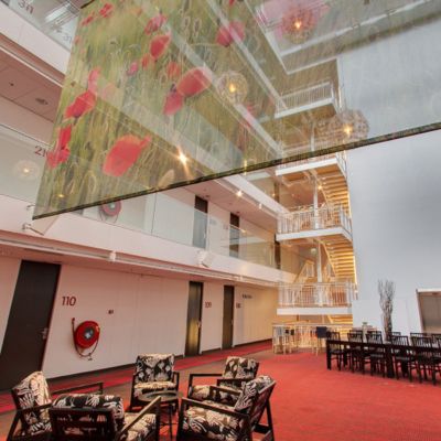 360º foto zaal 'Atrium' WestCord Hotel Delft