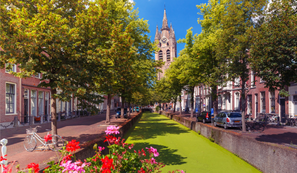 Grachten van Delft